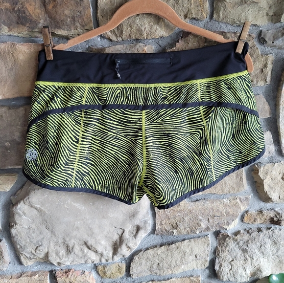 Lululemon Speed Short 8 SW 2016 Seawheeze Blacked Out/Black - Picture 7 of 10